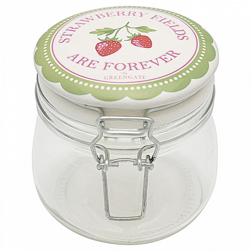 банка стеклянная strawberry pale green во Владикавказе
