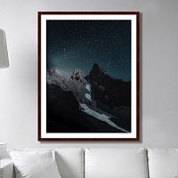 картина: the sky in the night alps во Владикавказе