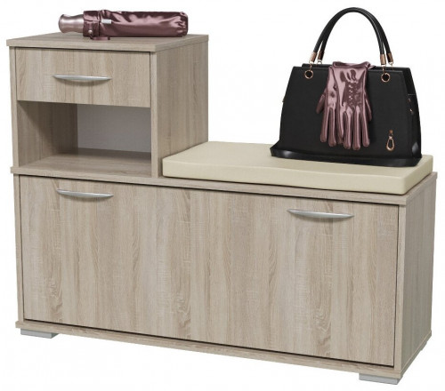 тумба под обувь лира, цвет дуб сонома во Владикавказе