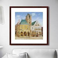 картина: the old town hall of amsterdam, 1657г. во Владикавказе