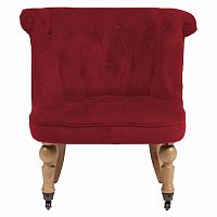 кресло amelie french country chair красное во Владикавказе