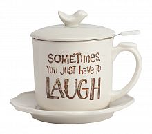 чайный набор sometimes you just have to laugh во Владикавказе