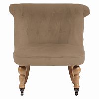 кресло amelie french country chair светло-коричневое во Владикавказе