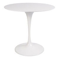 стол eero saarinen style tulip table top mdf d80 глянцевый белый во Владикавказе