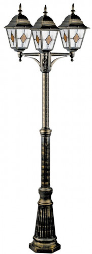 садово-парковый светильник arte lamp berlin a1017pa-3bn во Владикавказе