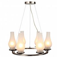 подвесная люстра arte lamp lombardy a6801sp-6br белая во Владикавказе