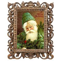 репродукция старинной рождественской гравюры a marry christmas во Владикавказе