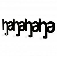 Вешалка HAHAHA черная