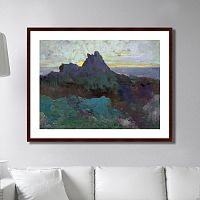 картина: rocky peak, 1875г. во Владикавказе
