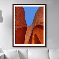 картина: perpective in red, architecture во Владикавказе