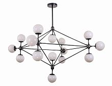 люстра modo 15 black+white черная, белые плафоны во Владикавказе