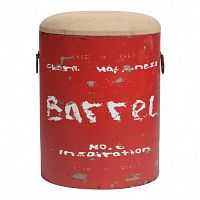 столик-табурет barrel red красный во Владикавказе