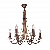 подвесная люстра toplight lucinda tl7350d-06br во Владикавказе