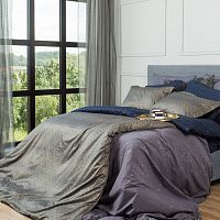 комплект постельного белья decoflux сатин евро twist dark во Владикавказе