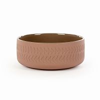 тарелка tactile диаметр 15 коричневый во Владикавказе