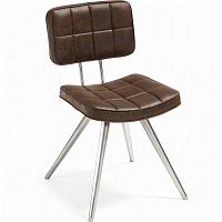 стул lola seat pu brown ножки из нержаеющей стали c589u09 от la forma (ex julia grup) во Владикавказе