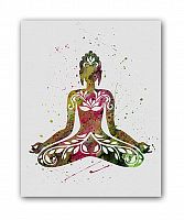 постер yoga а4 во Владикавказе