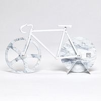 нож для пиццы из нержавеющей стали the fixie, белый мрамор во Владикавказе