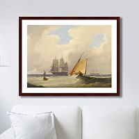 картина: the sailboat, 1829г. во Владикавказе