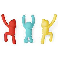 вешалки-крючки buddy 3 шт. разноцветные яркие во Владикавказе