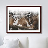 картина: mountain under mist, iceland no 1 во Владикавказе