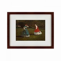 картина: a game of croquet, 1866 во Владикавказе