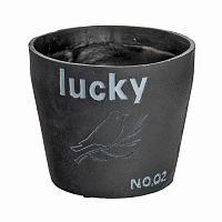 цветочный горшок lucky чёрный во Владикавказе