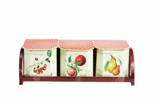 набор емкостей для хранения на подставке fruits во Владикавказе