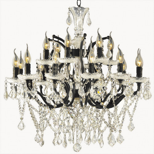 люстра avensis антик чёрная, прозрачная во Владикавказе