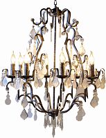 люстра palla чёрная, прозрачная во Владикавказе